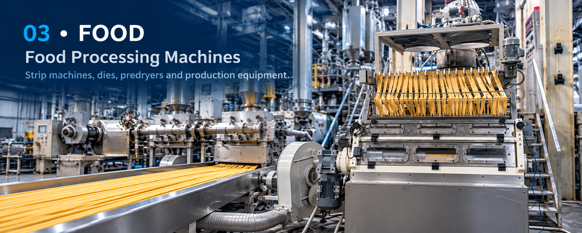 Strip machine